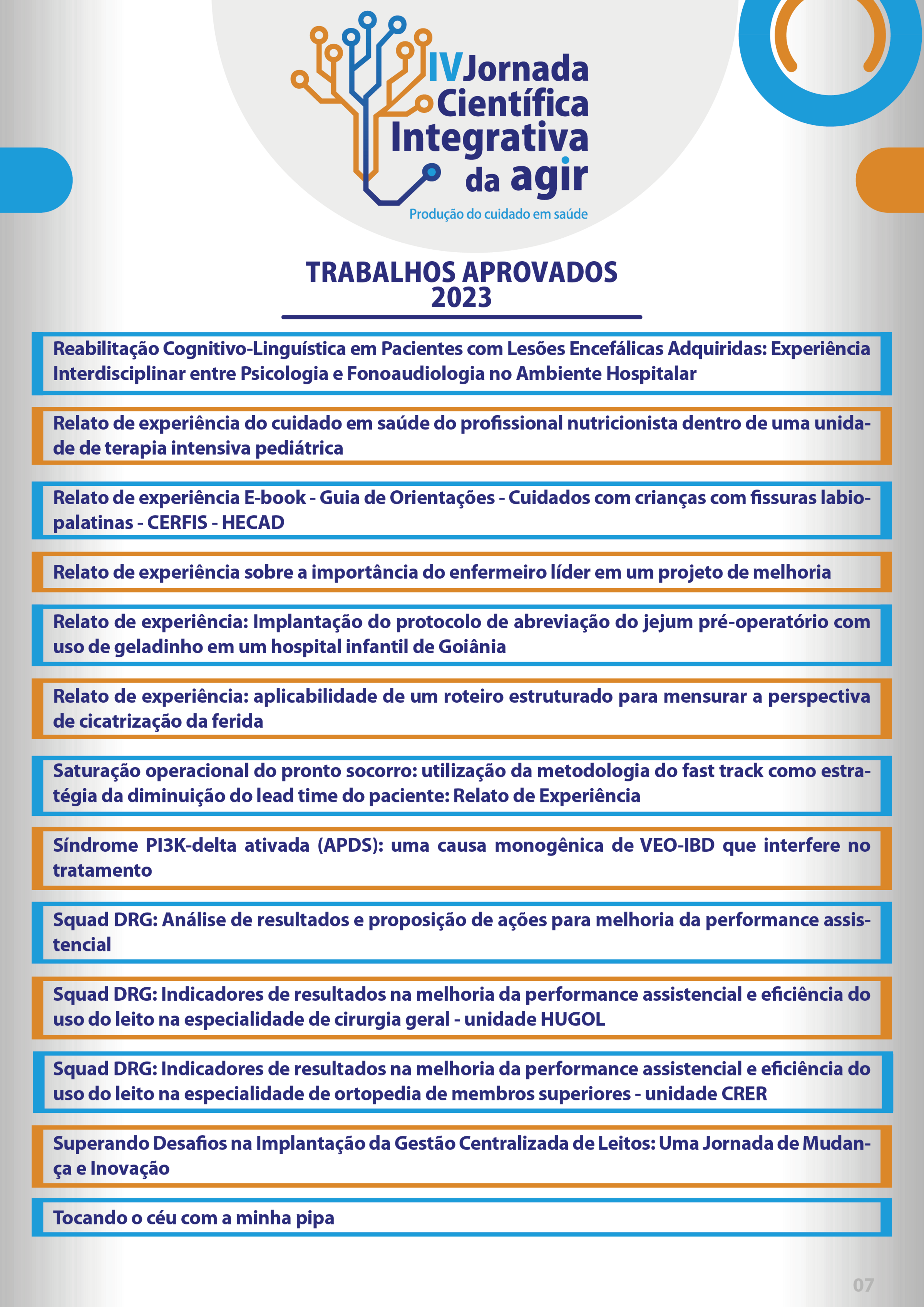 Arte para divulgação dos trabalhos aprovados - IV Jornada Científica Integrativa da AGIR_Prancheta 1 cópia 6.png
